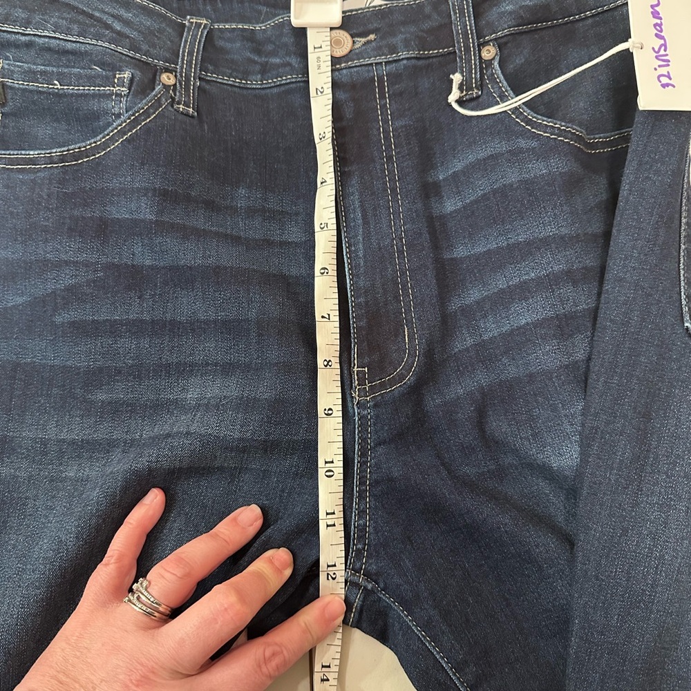 KanCan Midnight Blue Flare Jeans - Picture 8 of 9